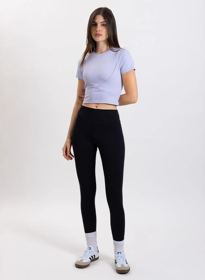 SHAPES PADDED SOFT CROP TOP